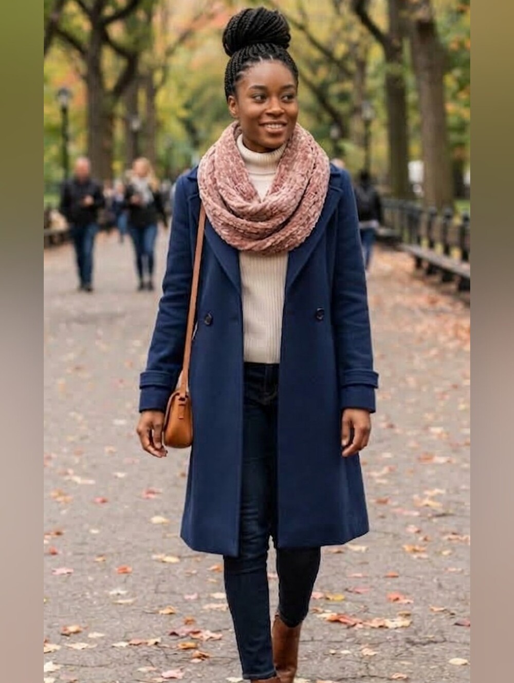 Neiman Marcus Chunky Knit Infinity Scarf